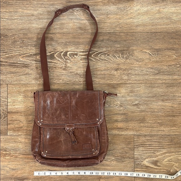 The Sak Ventura 100% Leather Convertible Backpack Messenger Crossbody Bag Purse - Picture 4 of 12